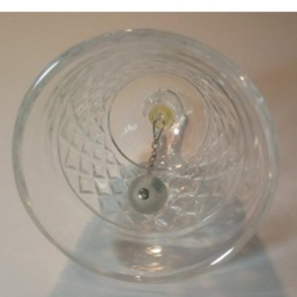Glass Bell  -  24% Lead  -  Royal Crystal Rock  -  Made in Italy - Picture 3 of 3